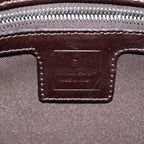 FENDI Zucca Canvas Mamma Baguette Shoulder Bag Brown Black Silveryk14866A