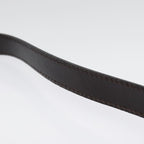 FENDI Zucca Canvas Mamma Baguette Shoulder Bag Brown Black Silveryk14866A