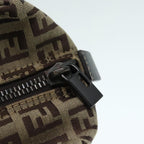 FENDI Zucchino Canvas Hand Bag Beigeyk14935