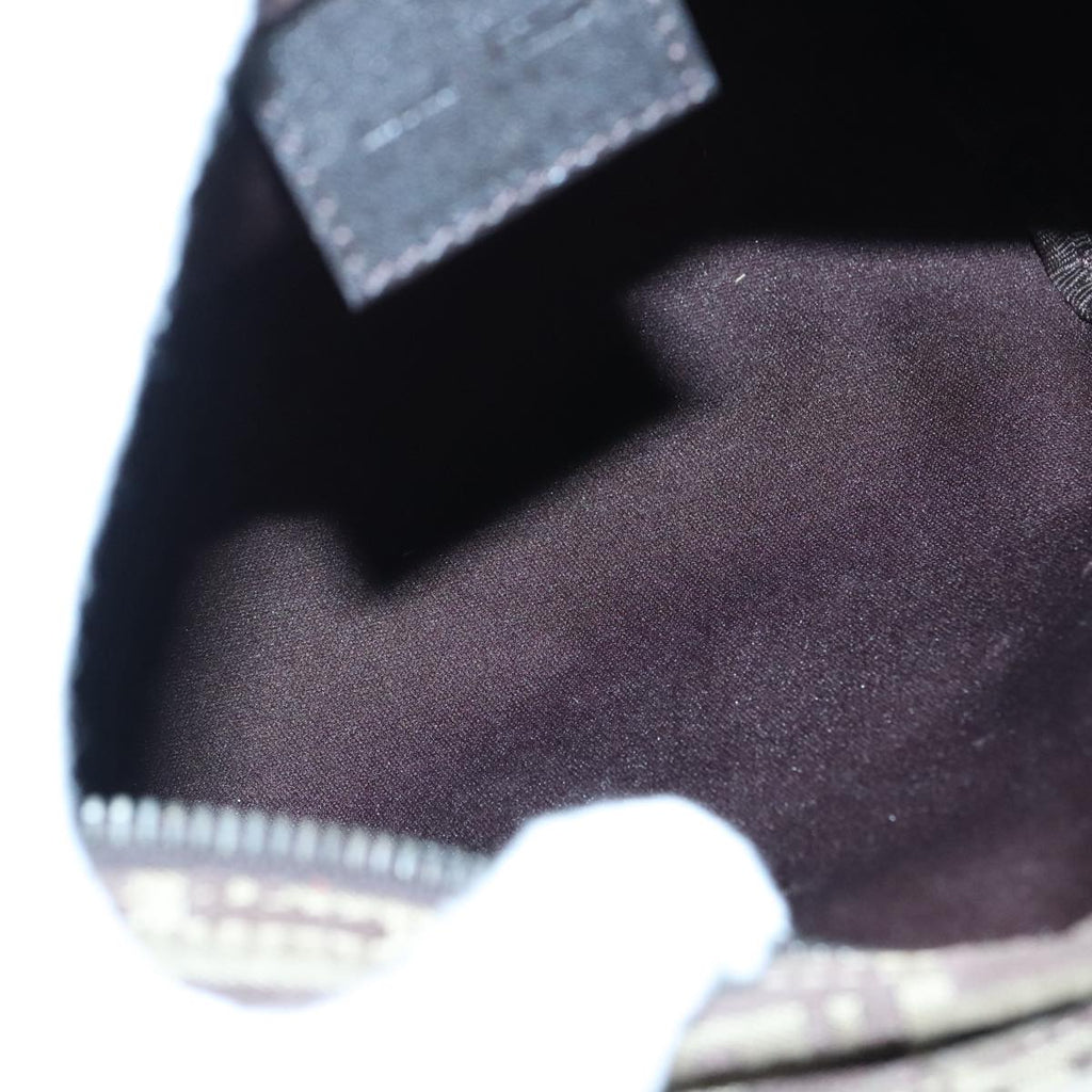 FENDI Zucchino Canvas Hand Bag Beigeyk14935