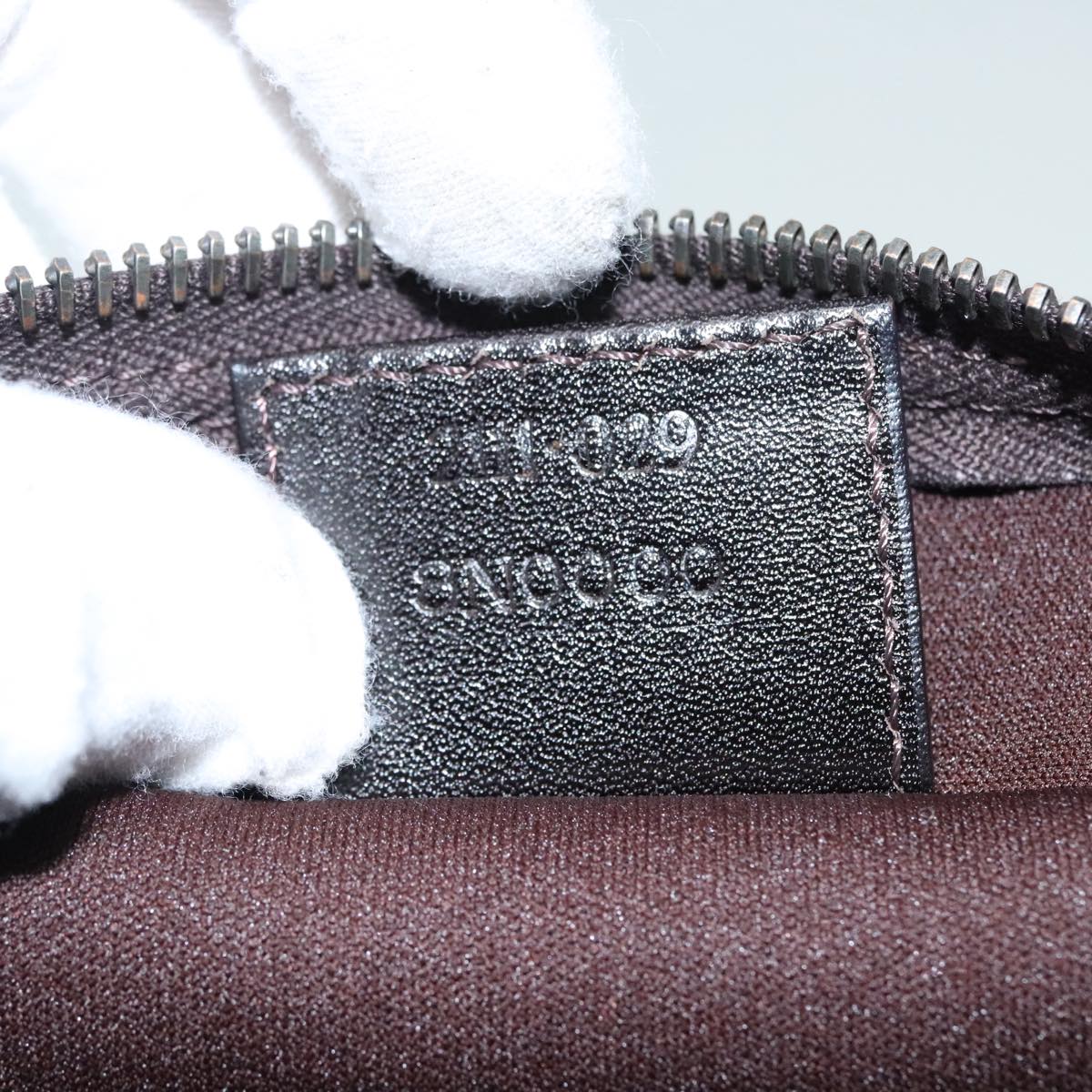 FENDI Zucchino Canvas Hand Bag Beigeyk14935