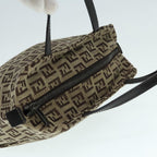 FENDI Zucchino Canvas Hand Bag Beigeyk14935