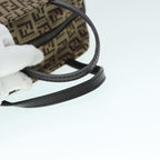FENDI Zucchino Canvas Hand Bag Beigeyk14935