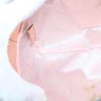 FENDI Zucchino Canvas Hand Bag Silver Blackyk14936