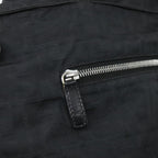 FENDI Zucca Canvas Tote Bag Silver Blackyk15009
