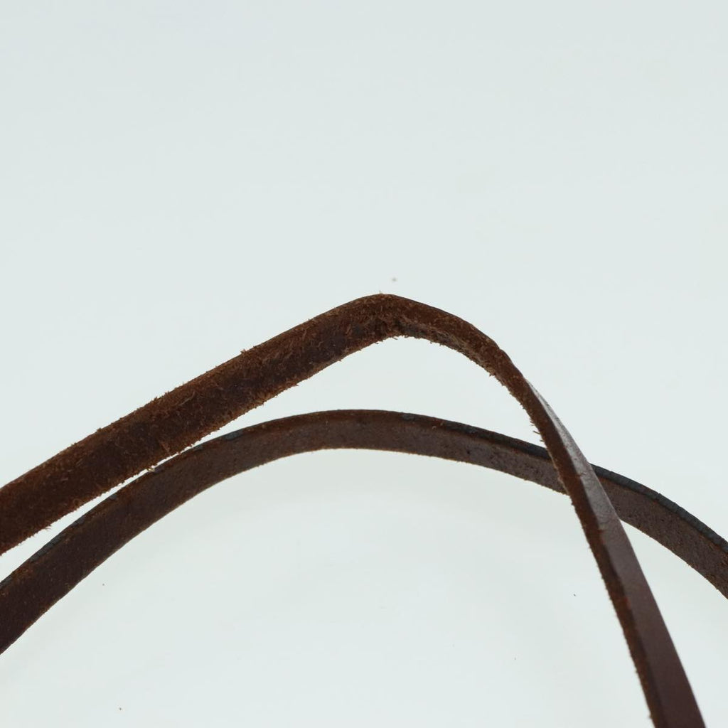 FENDI Zucca Canvas Tote Bag Brown Black Silveryk15049