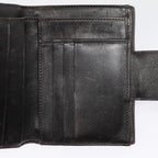 FENDI Zucca Canvas Wallet Black Brownyk15059