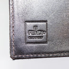 FENDI Zucca Canvas Wallet Black Brownyk15059