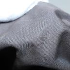 FENDI Zucca Canvas Mamma Baguette Shoulder Bag Brown Black Silveryk15163