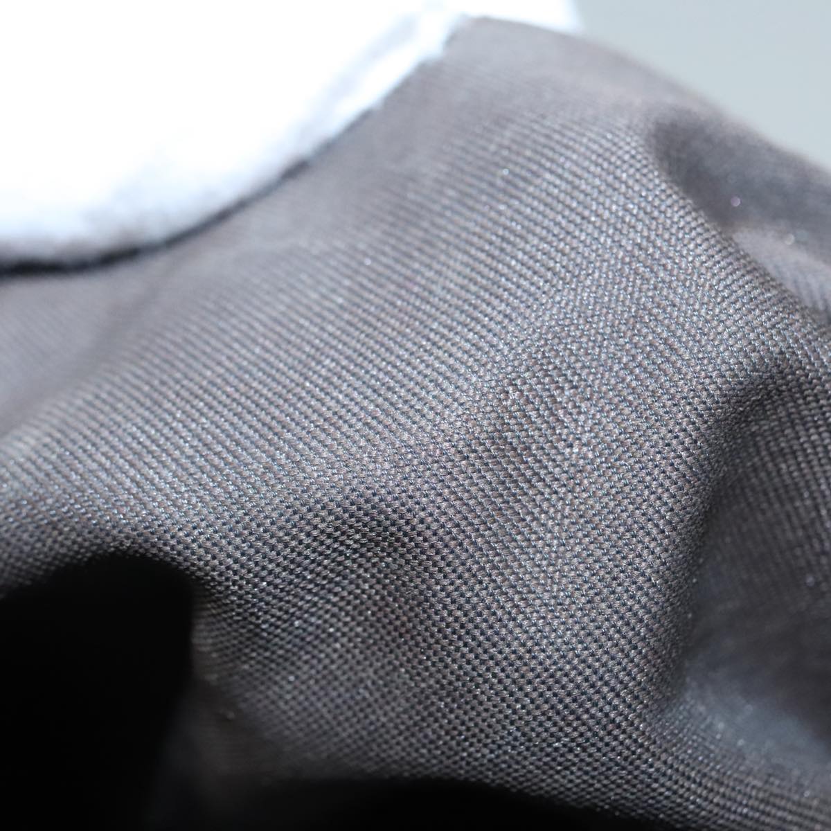 FENDI Zucca Canvas Mamma Baguette Shoulder Bag Brown Black Silveryk15163