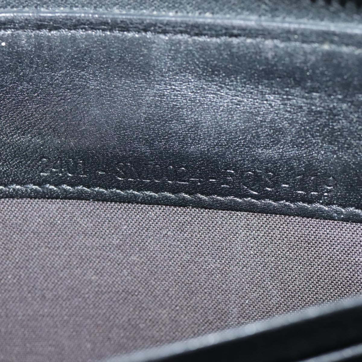 FENDI Zucca Canvas Wallet Black Brown goldyk15225