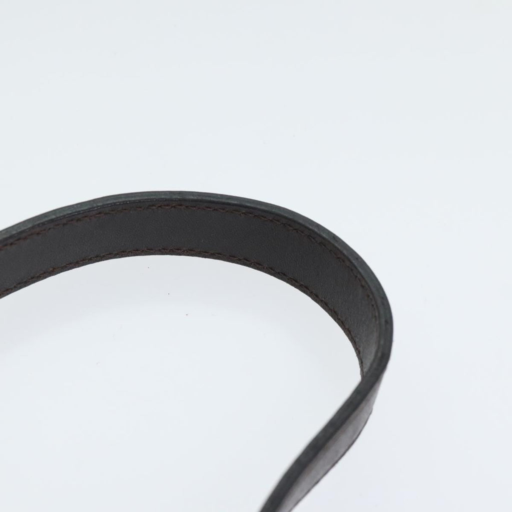 FENDI Zucca Canvas Mamma Baguette Shoulder Bag Brown Black Silveryk15236