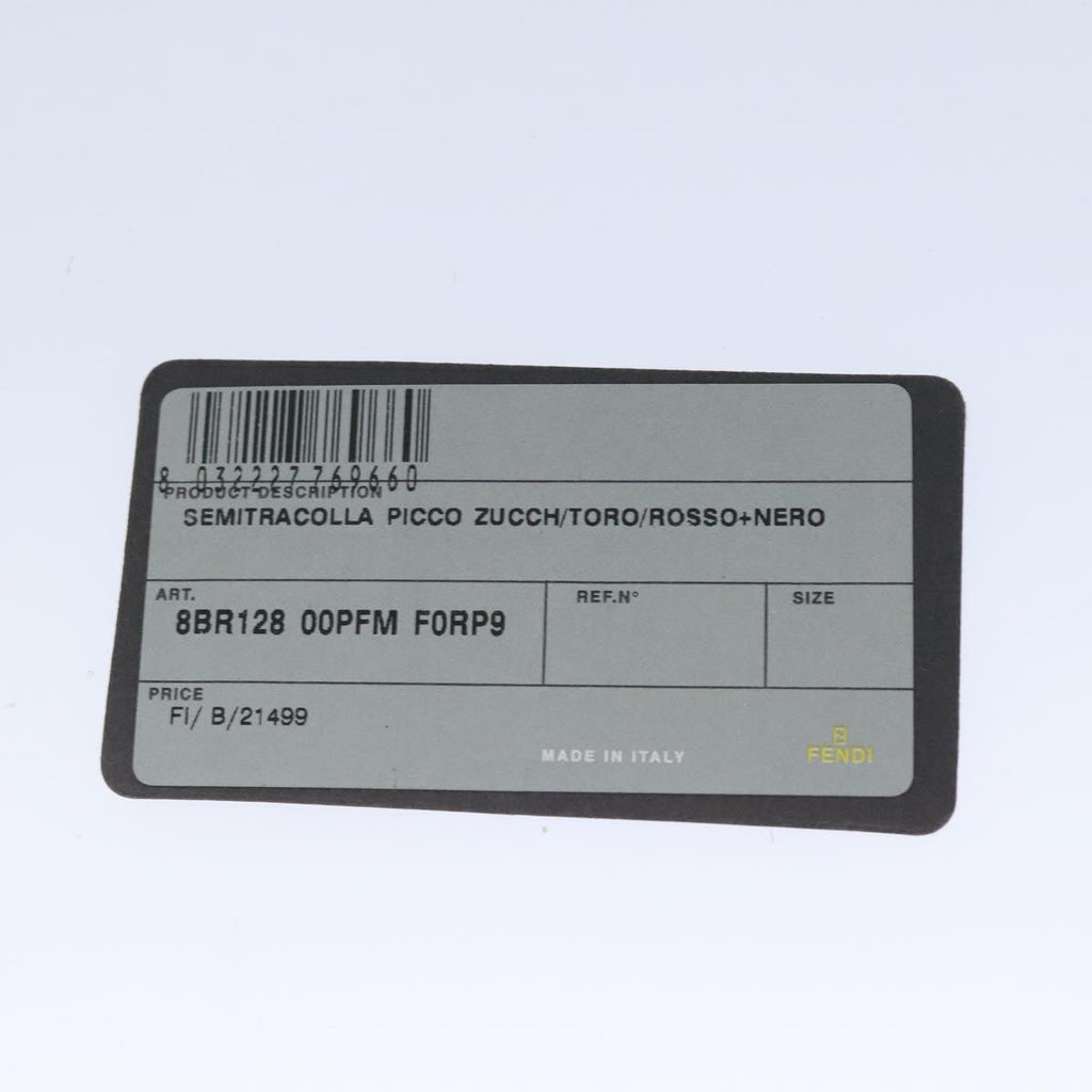 FENDI Mamma Baguette Shoulder Bag Denim Navy Silveryk15240A