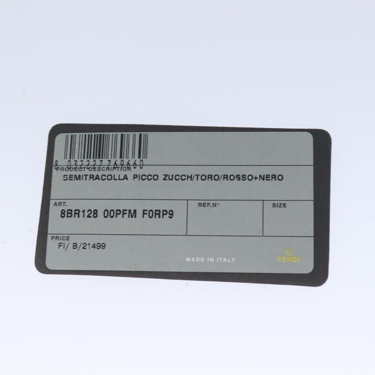 FENDI Mamma Baguette Shoulder Bag Denim Navy Silveryk15240A