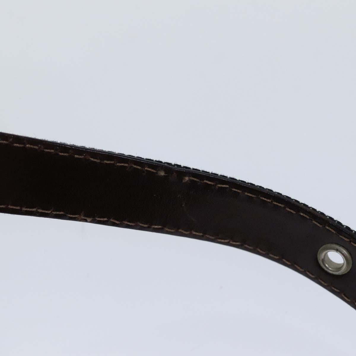 FENDI Mamma Baguette Shoulder Bag Denim Navy Silveryk15240A