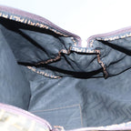 FENDI Zucca Canvas Boston Bag Brownyk15391