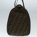 FENDI Zucca Canvas Boston Bag Brownyk15391