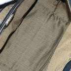 FENDI Zucca Canvas Mamma Baguette Hand Bag Black Gold Brownyk15394