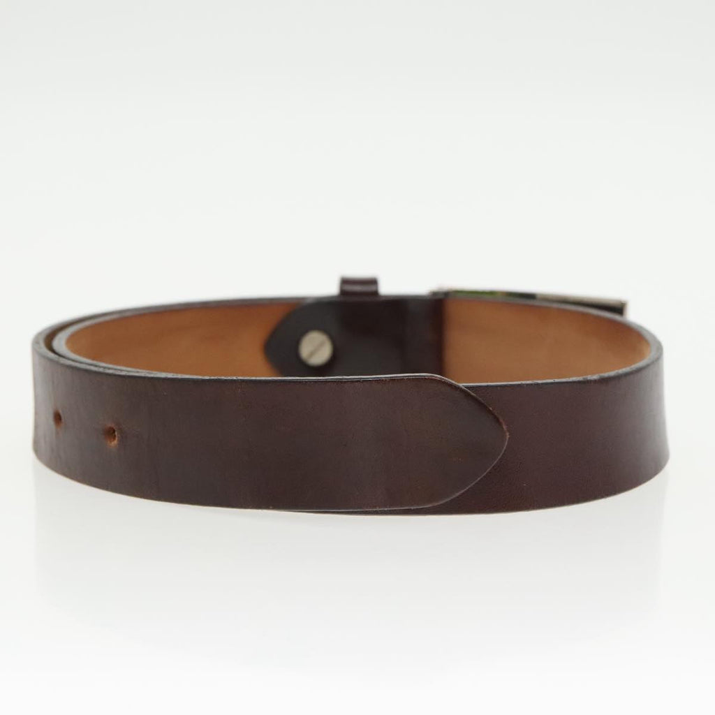 FENDI Belt Leather 31.9"" Brownyk16060