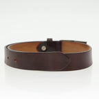 FENDI Belt Leather 31.9"" Brownyk16060