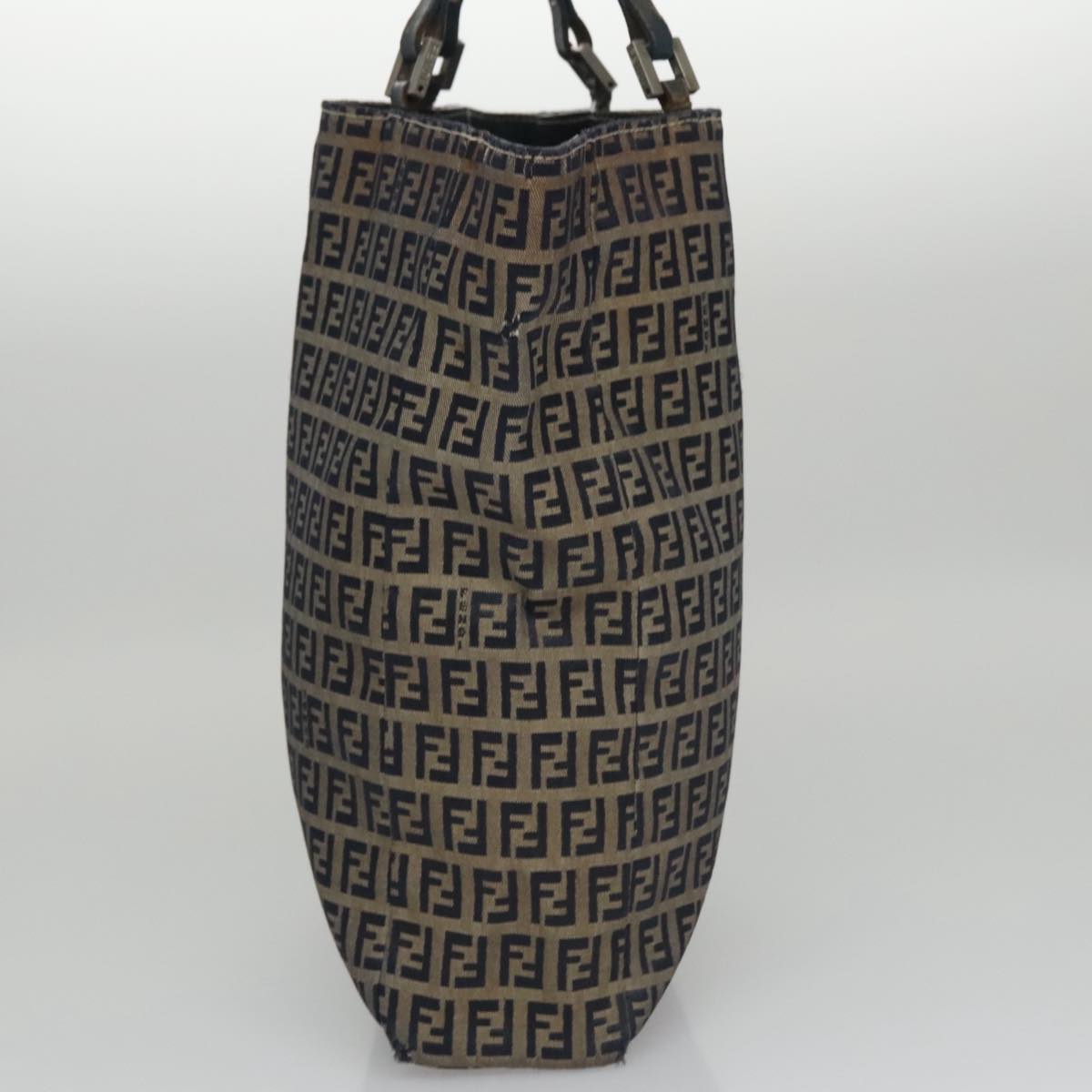 FENDI Zucchino Canvas Tote Bag Navyyk16382