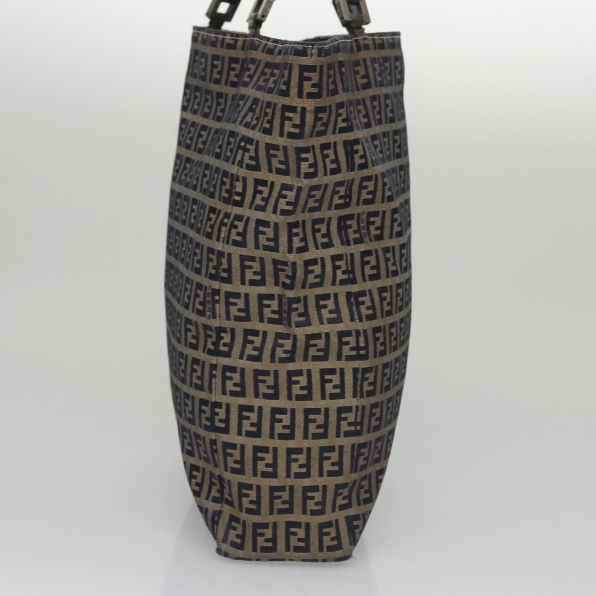 FENDI Zucchino Canvas Tote Bag Navyyk16382