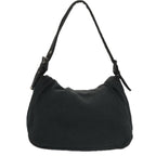 FENDI Mamma Baguette Shoulder Bag cotton Grayyk16404