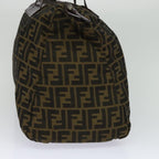 FENDI Zucca Canvas Tote Bag Brown Blackyk17053