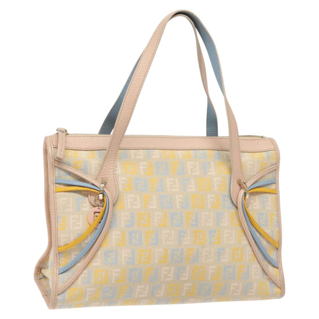 FENDI Zucchino Canvas Hand Bag Multicoloryk17408