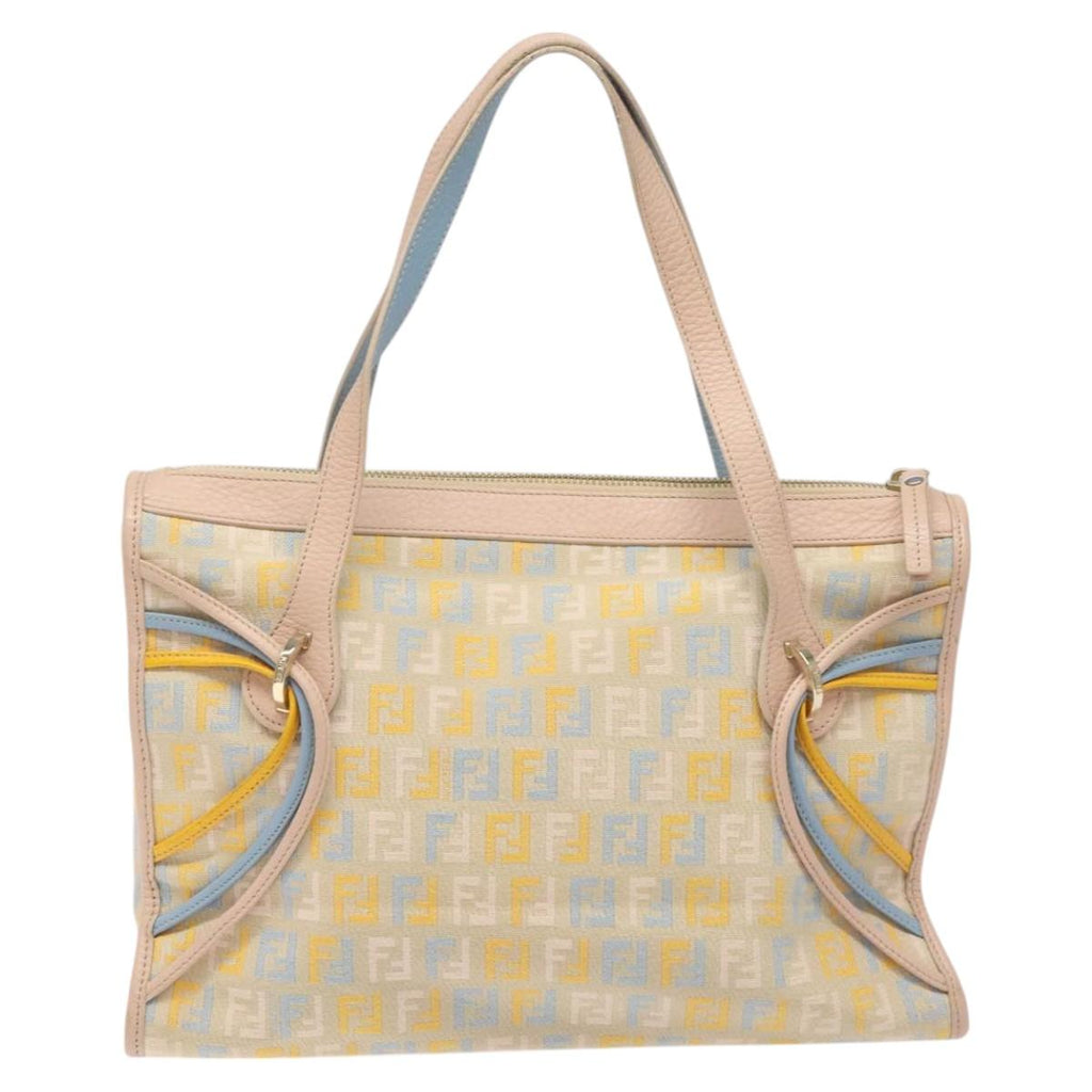 FENDI Zucchino Canvas Hand Bag Multicoloryk17408
