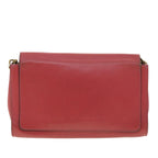 Chloe Chain Shoulder Bag Leather 2way Pink yk6115