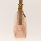 FENDI Zucchino Canvas Hand Bag Patent leather Orange 010.26810.018yk6878B