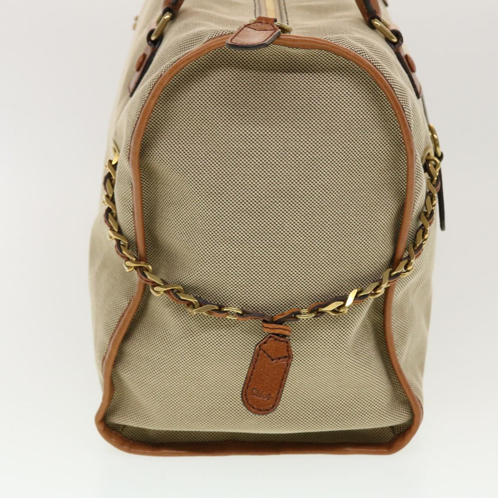 Chloe Harley Boston Bag Canvas Beige 01 10 51 6008 yk7112