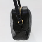 Chloe Shoulder Bag Leather Black 03-12-51-65-5955 yk7634