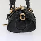Chloe Paddington Shoulder Bag Leather Black yk7761