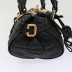 Chloe Paddington Shoulder Bag Leather Black yk7761
