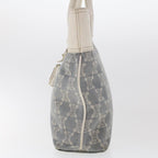 CELINE Paris Macadam Canvas Tote Bag Blue 7968