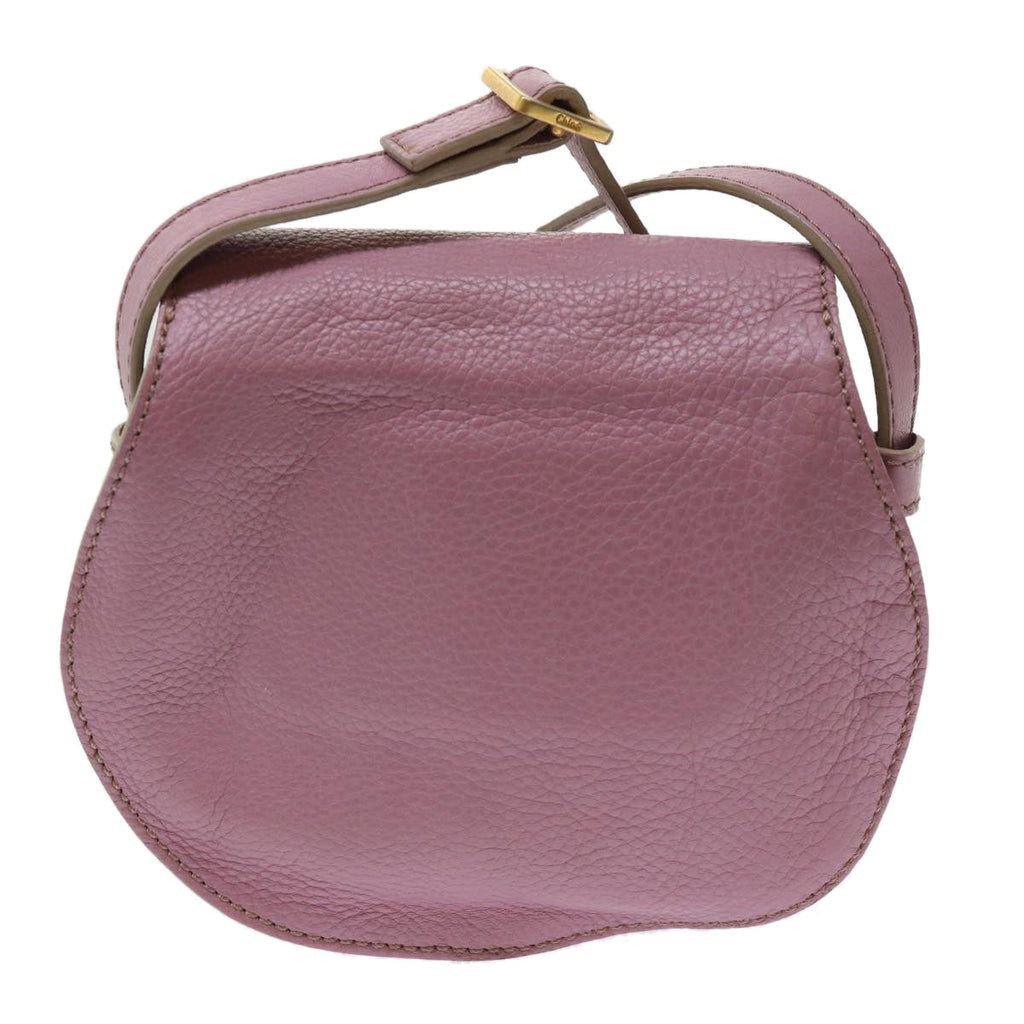 Chloe Mercy Small Shoulder Bag Leather Purple yk8139B