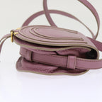 Chloe Mercy Small Shoulder Bag Leather Purple yk8139B
