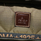 FENDI Zucca Canvas Hand Bag Black Brownyk8377B