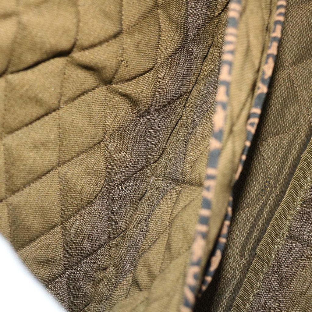 FENDI Zucca Canvas Hand Bag Black Brownyk8377B