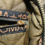 FENDI Zucca Canvas Hand Bag Black Brownyk8377B