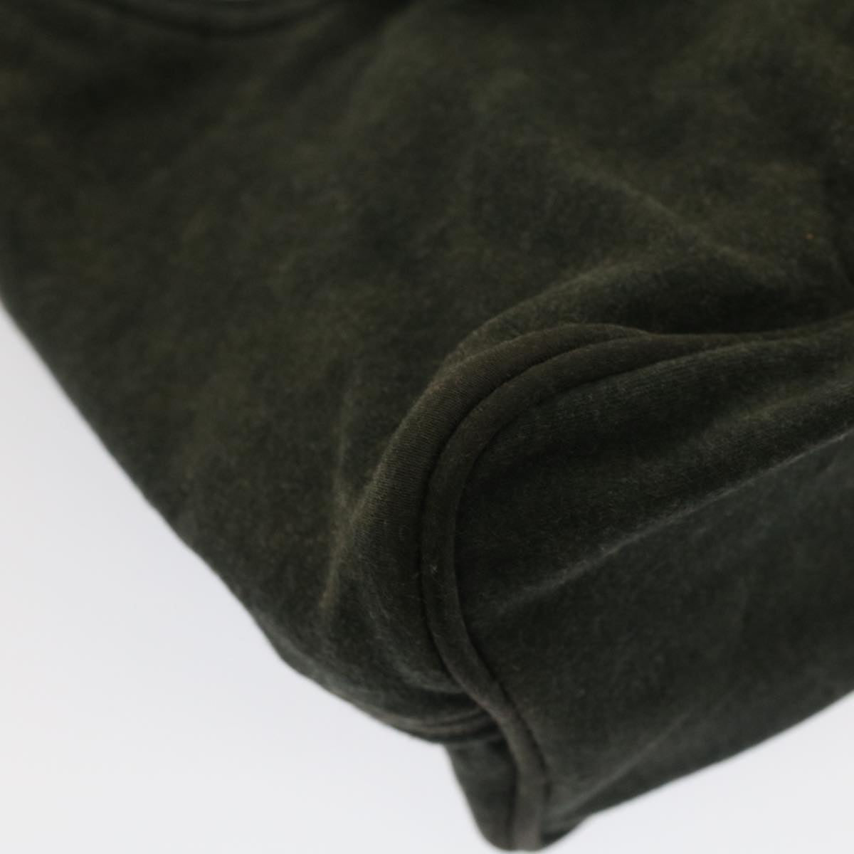 FENDI Mamma Baguette Shoulder Bag Cotton Gray 2354 26686 099yk8388B