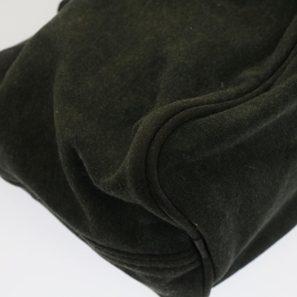 FENDI Mamma Baguette Shoulder Bag Cotton Gray 2354 26686 099yk8388B