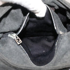 FENDI Mamma Baguette Shoulder Bag Cotton Gray 2354 26686 099yk8388B