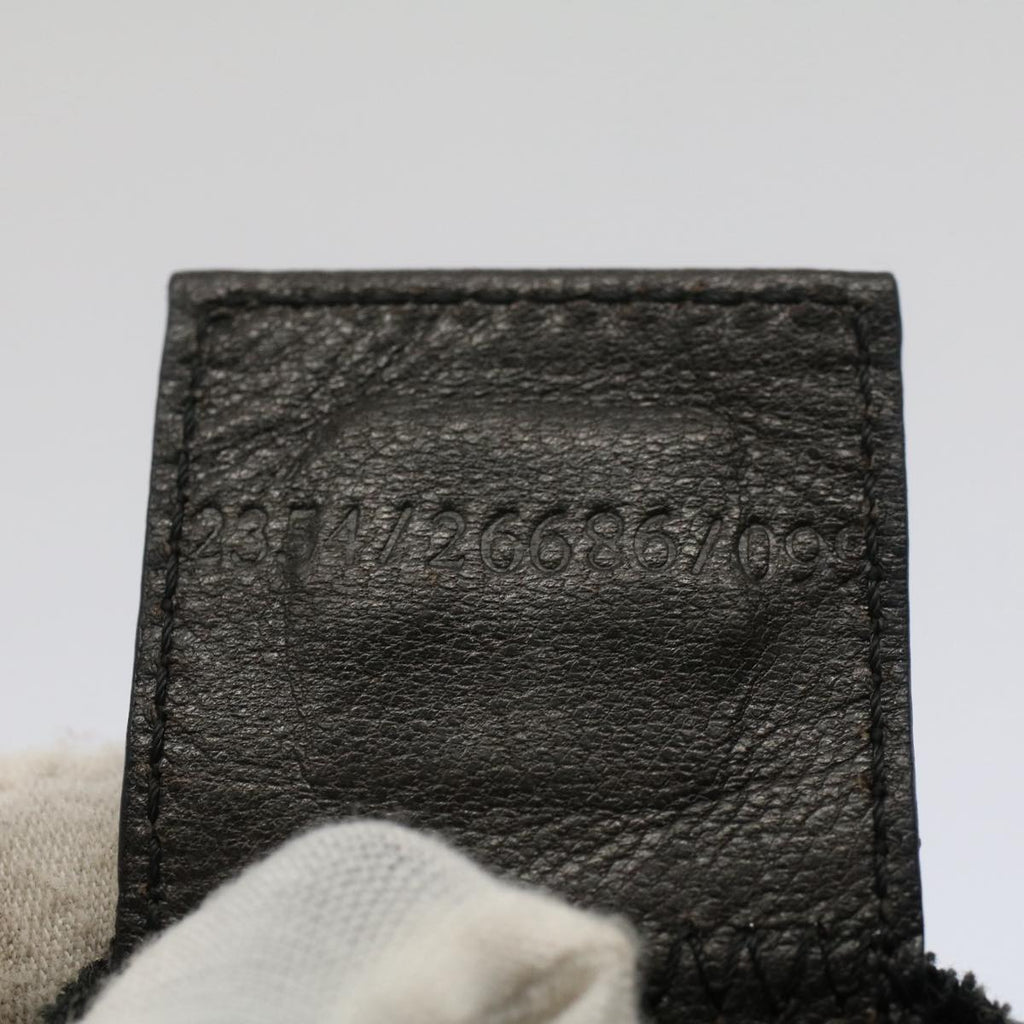 FENDI Mamma Baguette Shoulder Bag Cotton Gray 2354 26686 099yk8388B