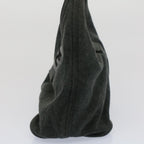 FENDI Mamma Baguette Shoulder Bag Cotton Gray 2354 26686 099yk8388B