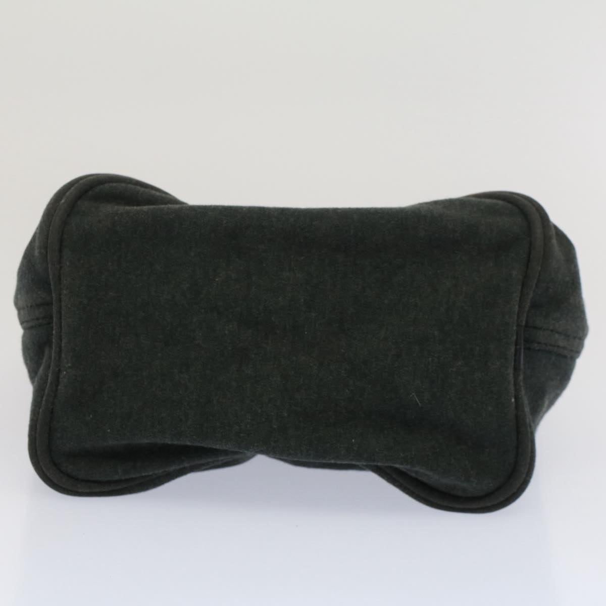 FENDI Mamma Baguette Shoulder Bag Cotton Gray 2354 26686 099yk8388B