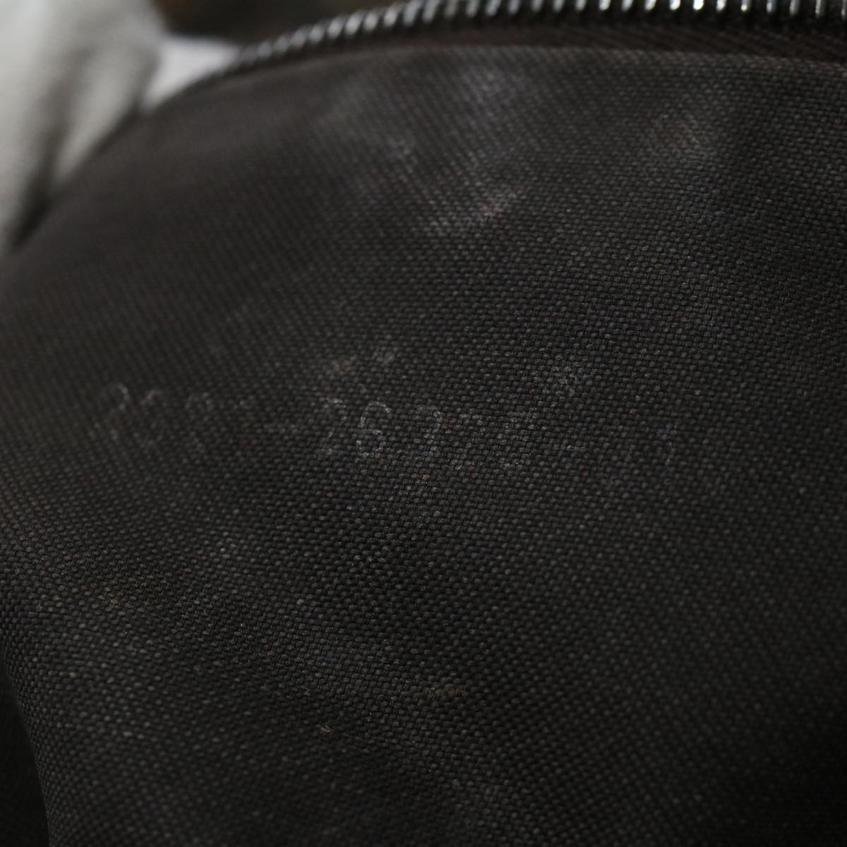 FENDI Zucca Canvas Mamma Baguette Shoulder Bag Brown Blackyk8485