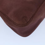 FENDI Zucchino Canvas Chain Shoulder Bag Beigeyk8513